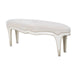 AICO London Place Bed Bench in Creamy Pearl - Bargain Furniture (Detroit, MI)