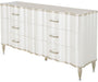 AICO London Place Dresser in Creamy Pearl - Bargain Furniture (Detroit, MI)