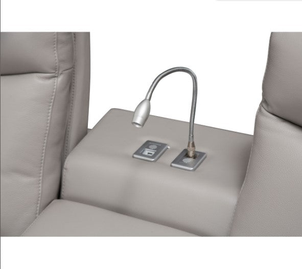 AICO Mia Bella Bentley 3pc Loveseat Set w/ Motion - Bargain Furniture (Detroit, MI)
