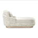 AICO Furniture Aurora Chaise Quarry in Moonlight - Bargain Furniture (Detroit, MI)