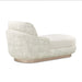 AICO Furniture Aurora Chaise Quarry in Moonlight - Bargain Furniture (Detroit, MI)