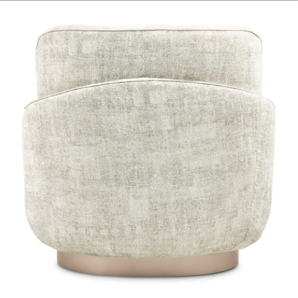 AICO Furniture Aurora Chaise Quarry in Moonlight - Bargain Furniture (Detroit, MI)