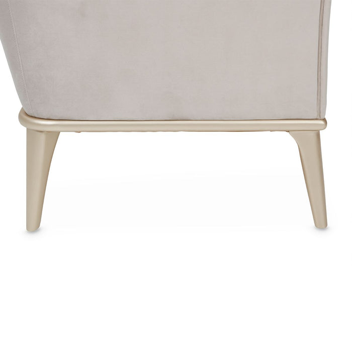 AICO Yvette Sofa in Porcini Medium Champagne - Bargain Furniture (Detroit, MI)