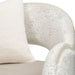 AICO Yvette Accent Chair in Porcini Medium Champagne - Bargain Furniture (Detroit, MI)