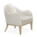 AICO Yvette Accent Chair in Porcini Medium Champagne - Bargain Furniture (Detroit, MI)