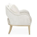 AICO Yvette Accent Chair in Porcini Medium Champagne - Bargain Furniture (Detroit, MI)