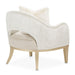 AICO Yvette Accent Chair in Porcini Medium Champagne - Bargain Furniture (Detroit, MI)