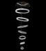 AICO Furniture Lighting Large Interstellar LED Chandelier image