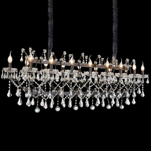 AICO Furniture Lighting Gloucester 16 Light Chandelier - Bargain Furniture (Detroit, MI)