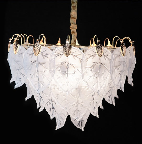 AICO Furniture Lighting Autumn 13 Light Chandelier in Clear - Bargain Furniture (Detroit, MI)