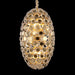 AICO Furniture Lighting Pendant 14 Light Chandelier in Gold - Bargain Furniture (Detroit, MI)