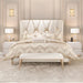 AICO Furniture Lighting Daisy Wall Sconce in Clear - Bargain Furniture (Detroit, MI)