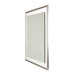 AICO Marquee Wall Mirror in Cloud White - Bargain Furniture (Detroit, MI)