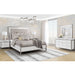 AICO Marquee Wall Mirror in Cloud White - Bargain Furniture (Detroit, MI)