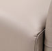 AICO Furniture Mia Bella Bergamo Accent Chair in Stainless Steel - Bargain Furniture (Detroit, MI)