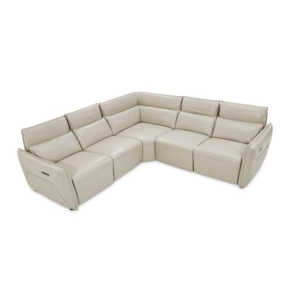 AICO Furniture Verona Storage Console in Light Gray - Bargain Furniture (Detroit, MI)