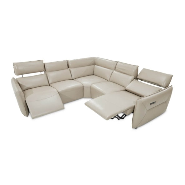 AICO Furniture Verona Storage Console in Light Gray - Bargain Furniture (Detroit, MI)