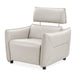 AICO Furniture Verona Matching Chair in Light Gray - Bargain Furniture (Detroit, MI)