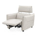 AICO Furniture Verona Matching Chair in Light Gray - Bargain Furniture (Detroit, MI)