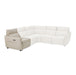 AICO Furniture Verona Storage Console in Light Gray - Bargain Furniture (Detroit, MI)