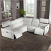 AICO Furniture Verona LAF Motion Chair in Snow White - Bargain Furniture (Detroit, MI)
