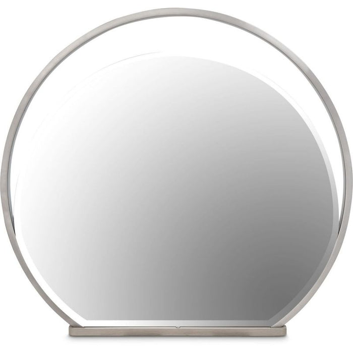 AICO Eclipse Mirror in Moonlight - Bargain Furniture (Detroit, MI)