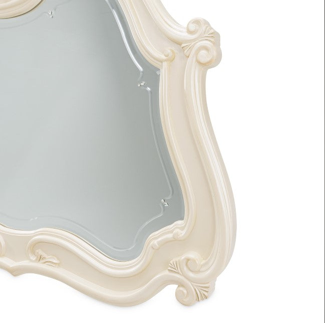 AICO Lavelle Sideboard Mirror in Classic Pearl - Bargain Furniture (Detroit, MI)