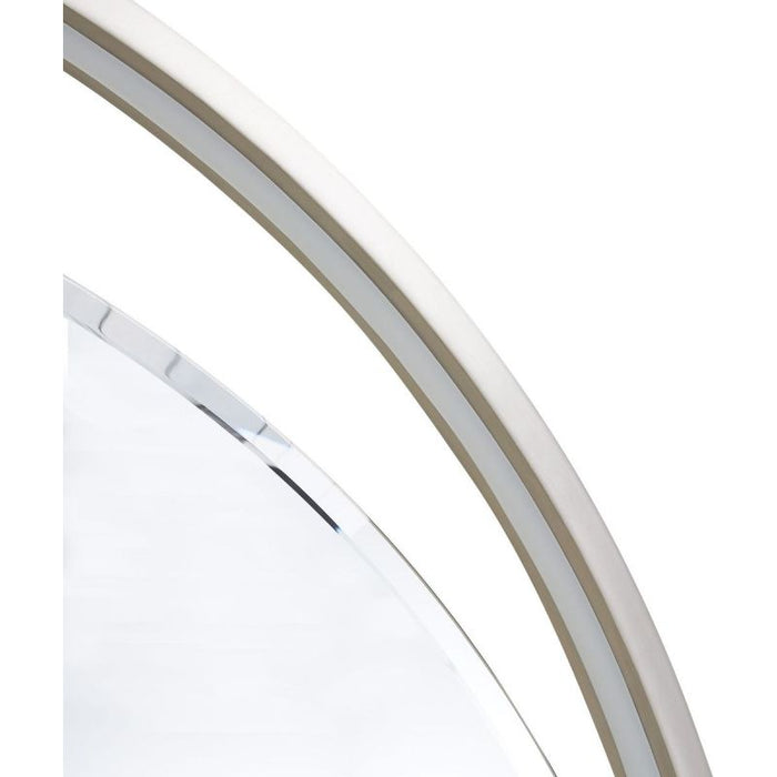 AICO Eclipse Mirror in Moonlight - Bargain Furniture (Detroit, MI)
