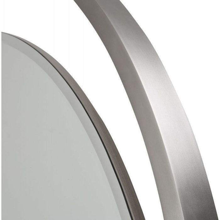 AICO Eclipse Mirror in Moonlight - Bargain Furniture (Detroit, MI)