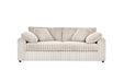 MONDO CHAMPAGNE 3 PIECES LIVING ROOM SET - Bargain Furniture (Detroit, MI)