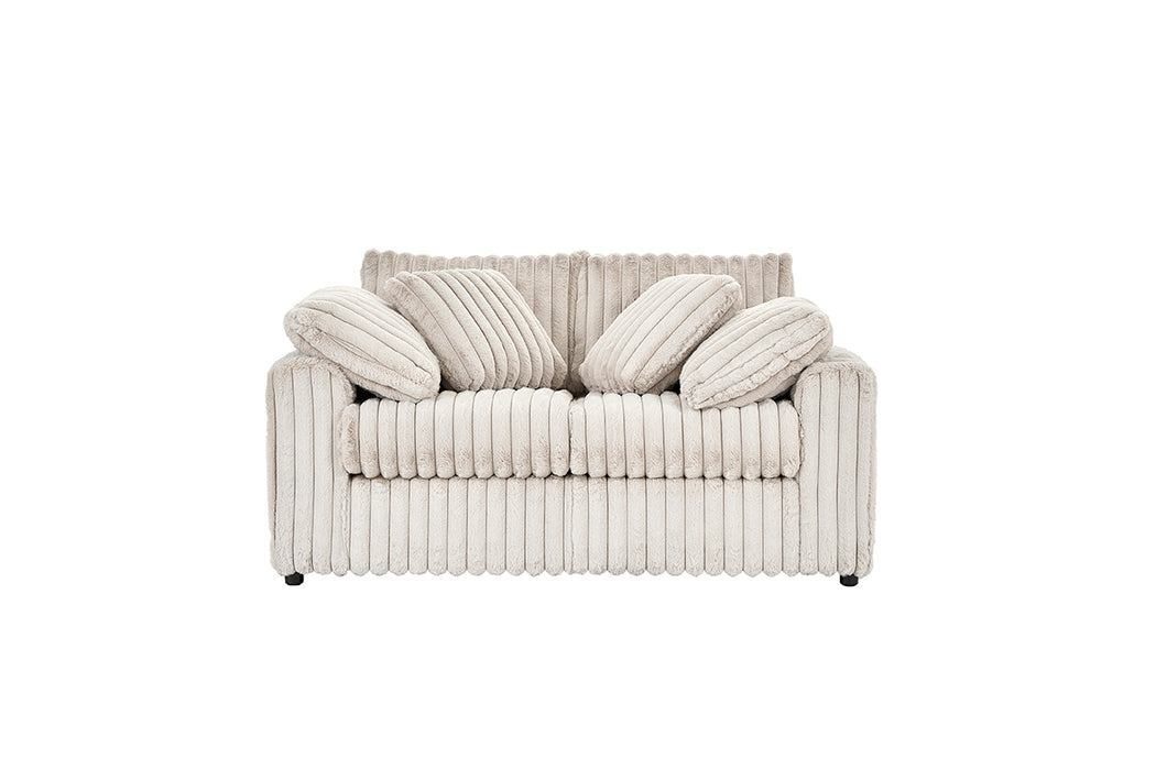MONDO CHAMPAGNE 3 PIECES LIVING ROOM SET - Bargain Furniture (Detroit, MI)