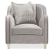 AICO Furniture Roxbury Park Matching Chair in Slate - Bargain Furniture (Detroit, MI)