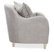 AICO Furniture Roxbury Park Matching Chair in Slate - Bargain Furniture (Detroit, MI)