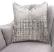 AICO Furniture Roxbury Park Matching Chair in Slate - Bargain Furniture (Detroit, MI)