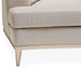 AICO Malibu Crest 3-Piece Sofa Sectional in Pearl Chardonnay - Bargain Furniture (Detroit, MI)