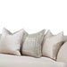 AICO Malibu Crest 3-Piece Sofa Sectional in Pearl Chardonnay - Bargain Furniture (Detroit, MI)
