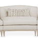 AICO Malibu Crest 3-Piece Sofa Sectional in Pearl Chardonnay - Bargain Furniture (Detroit, MI)
