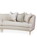 AICO Malibu Crest 3-Piece Sofa Sectional in Pearl Chardonnay - Bargain Furniture (Detroit, MI)