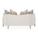 AICO Malibu Crest Loveseat in Chardonnay - Bargain Furniture (Detroit, MI)