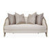 AICO Malibu Crest Loveseat in Chardonnay - Bargain Furniture (Detroit, MI)
