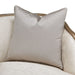 AICO Malibu Crest Chair in Chardonnay - Bargain Furniture (Detroit, MI)