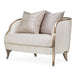 AICO Malibu Crest Chair & A Half in Chardonnay - Bargain Furniture (Detroit, MI)