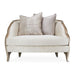 AICO Malibu Crest Chair & A Half in Chardonnay - Bargain Furniture (Detroit, MI)