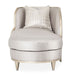 AICO Malibu Crest Chaise in Chardonnay - Bargain Furniture (Detroit, MI)