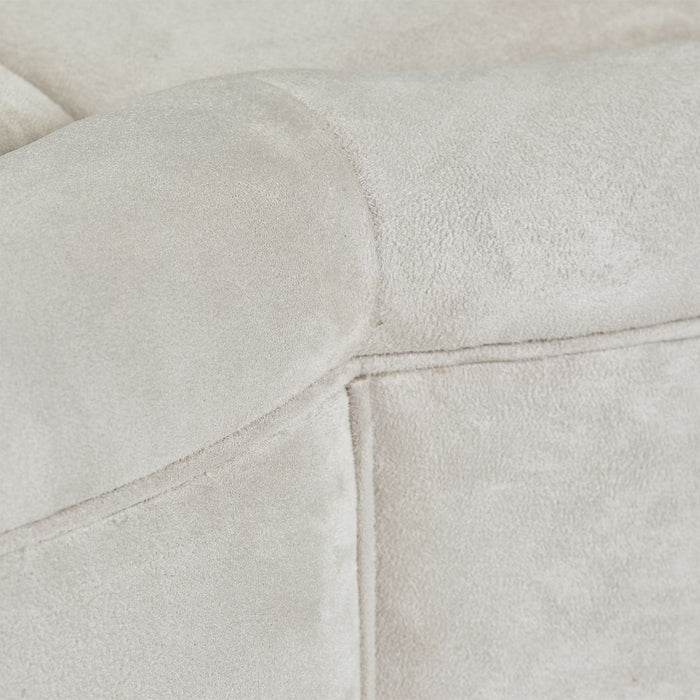 AICO Malibu Crest Cocktail Ottoman in Chardonnay - Bargain Furniture (Detroit, MI)
