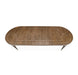 AICO Villa Cherie 4 Leg Oval Dining Table in Hazelnut - Bargain Furniture (Detroit, MI)