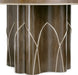 AICO Villa Cherie Round Dining Table in Hazelnut - Bargain Furniture (Detroit, MI)