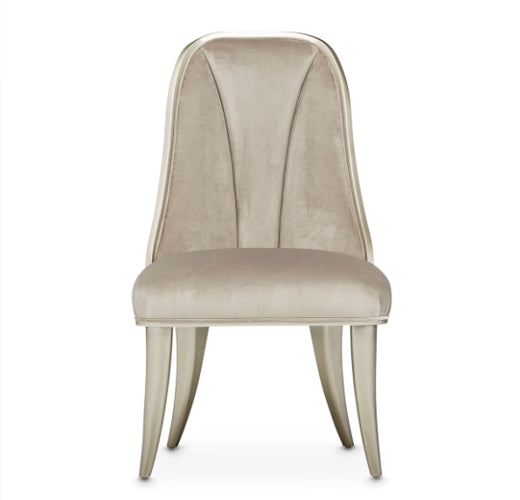 AICO Villa Cherie Side Chair in Hazelnut - Bargain Furniture (Detroit, MI)