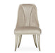 AICO Villa Cherie Side Chair in Hazelnut - Bargain Furniture (Detroit, MI)
