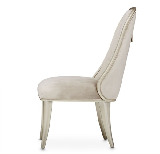 AICO Villa Cherie Side Chair in Hazelnut - Bargain Furniture (Detroit, MI)